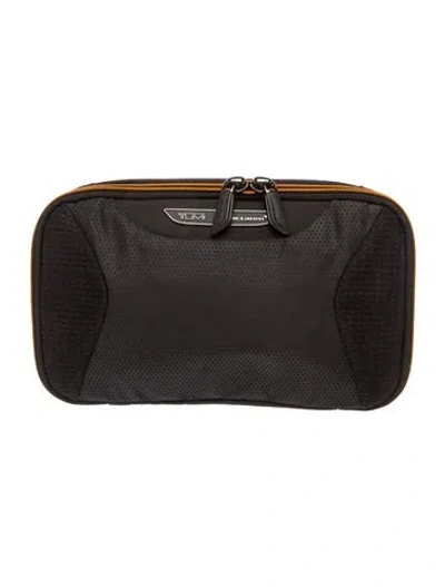 Pre-owned Tumi Nylon Clutch In Black