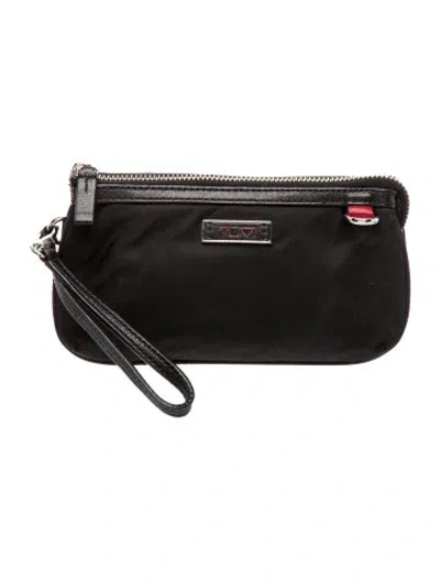 Pre-owned Tumi Nylon Crossbody Bag In Black