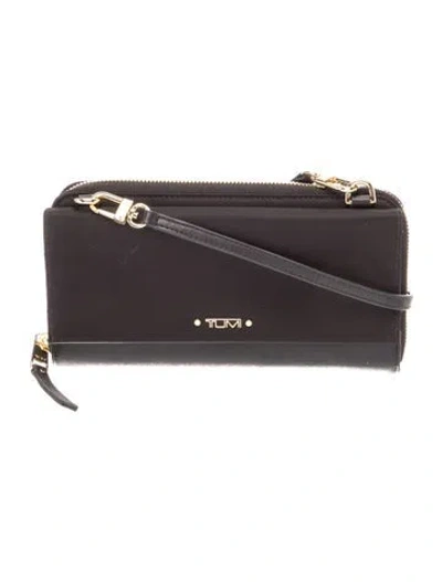 Pre-owned Tumi Nylon Crossbody Bag In Black