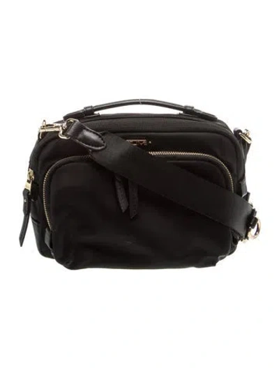 Pre-owned Tumi Nylon Crossbody Bag In Black
