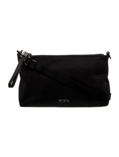 Pre-owned Tumi Nylon Crossbody Bag In Black