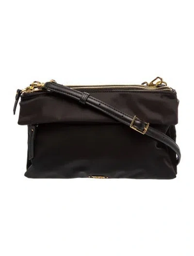 Pre-owned Tumi Nylon Crossbody Bag In Black