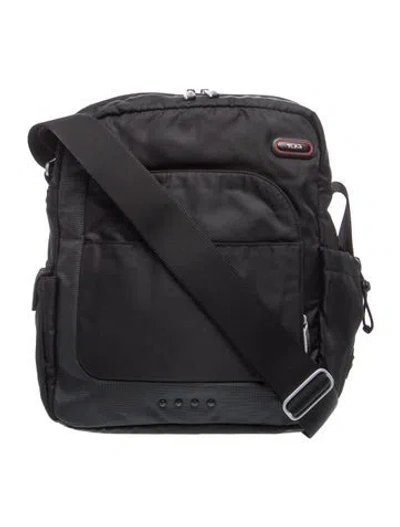 Pre-owned Tumi Nylon Crossbody Bag In Black