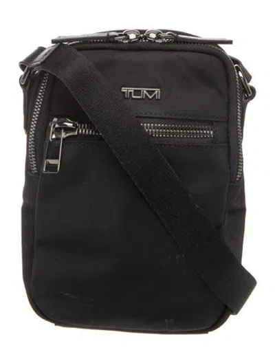 Pre-owned Tumi Nylon Crossbody Bag In Black