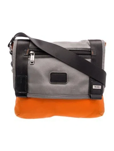 Pre-owned Tumi Nylon Crossbody Bag In Black