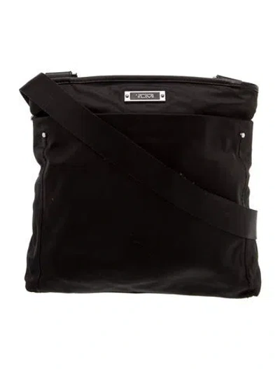 Pre-owned Tumi Nylon Crossbody Bag In Black