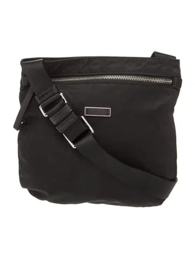 Pre-owned Tumi Nylon Crossbody Bag In Black