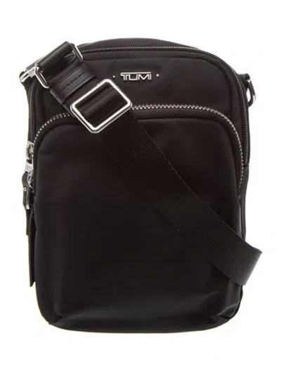 Pre-owned Tumi Nylon Crossbody Bag In Black