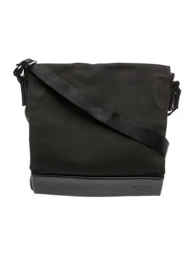 Pre-owned Tumi Nylon Crossbody Bag In Black