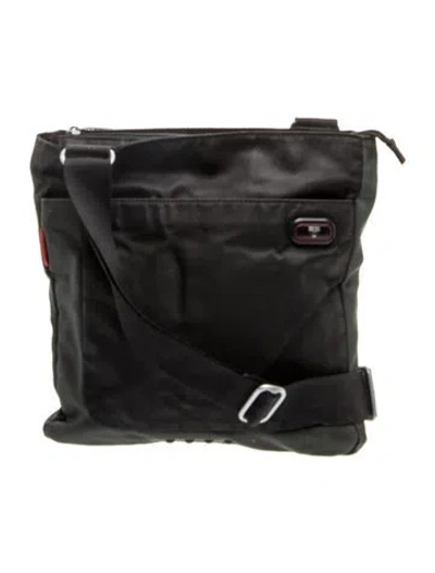 Pre-owned Tumi Nylon Crossbody Bag In Black