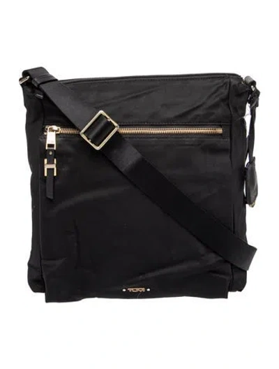 Pre-owned Tumi Nylon Crossbody Bag In Black