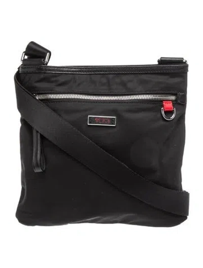 Pre-owned Tumi Nylon Crossbody Bag In Black
