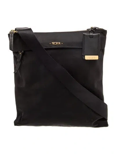 Pre-owned Tumi Nylon Crossbody Bag In Black
