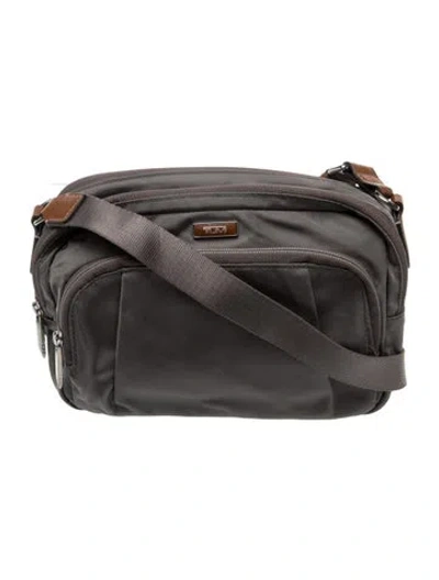 Pre-owned Tumi Nylon Crossbody Bag In Black