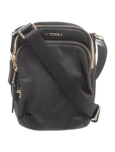 Pre-owned Tumi Nylon Crossbody Bag In Black