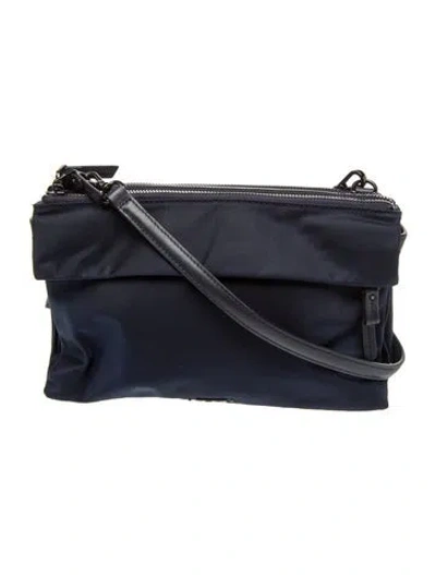 Pre-owned Tumi Nylon Crossbody Bag In Blue