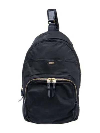 Pre-owned Tumi Nylon Crossbody Bag In Blue