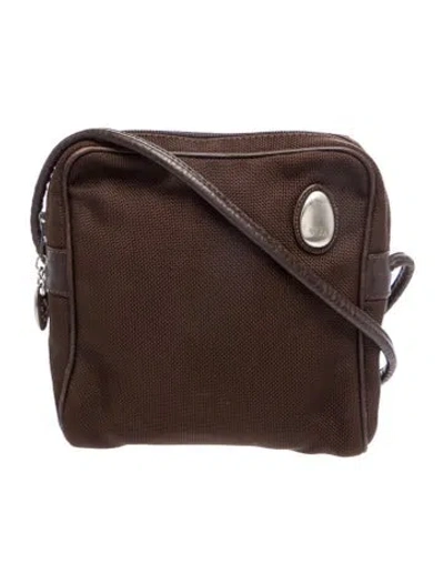 Pre-owned Tumi Nylon Crossbody Bag In Brown