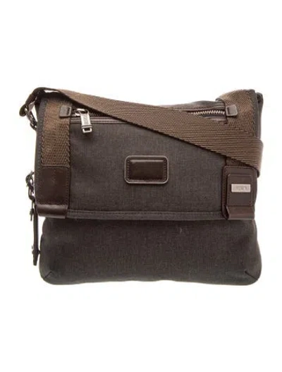 Pre-owned Tumi Nylon Crossbody Bag In Green
