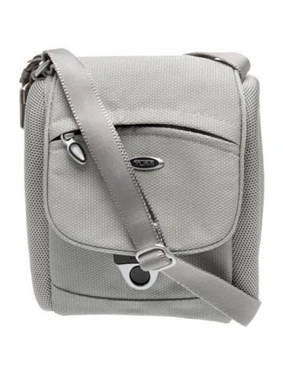 Pre-owned Tumi Nylon Crossbody Bag In Grey
