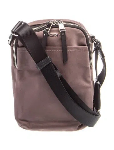 Pre-owned Tumi Nylon Crossbody Bag In Grey