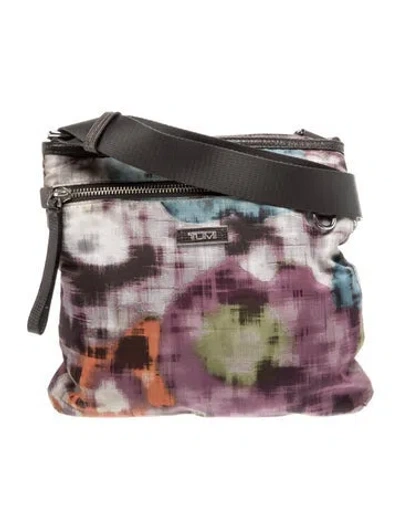 Pre-owned Tumi Nylon Crossbody Bag In Multicolor