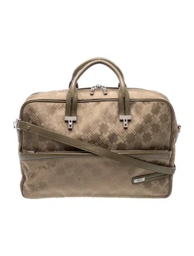 Pre-owned Tumi Nylon Crossbody Bag In Neutral