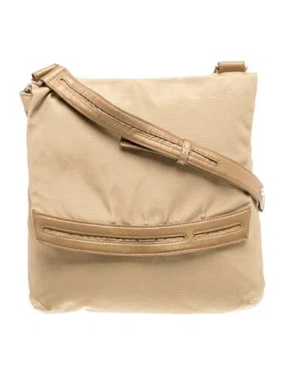 Pre-owned Tumi Nylon Crossbody Bag In Neutrals