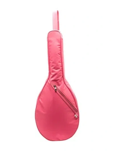 Pre-owned Tumi Nylon Crossbody Bag In Pink