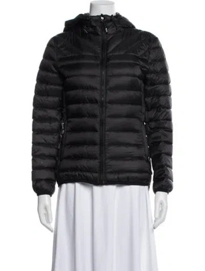 Pre-owned Tumi Nylon Down Jacket In Blue