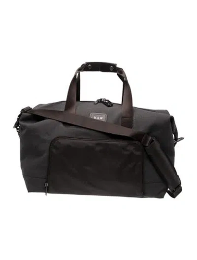 Pre-owned Tumi Nylon Duffle Bag In Brown/grey