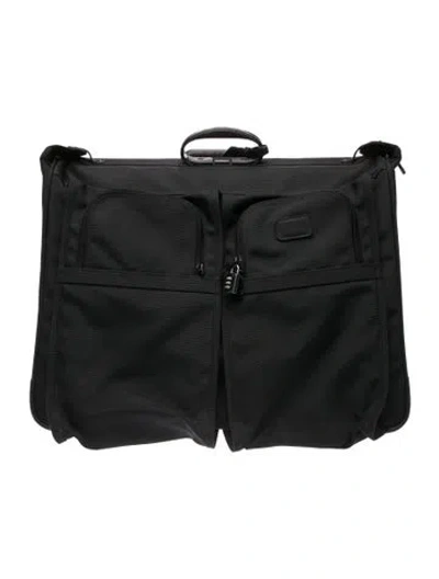 Pre-owned Tumi Nylon Garment Bag In Black