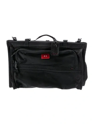 Pre-owned Tumi Nylon Garment Bag In Black
