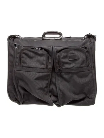 Pre-owned Tumi Nylon Garment Bag In Black