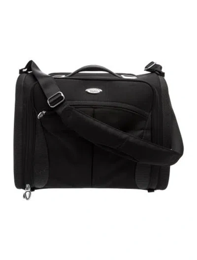 Pre-owned Tumi Nylon Garment Bag In Black