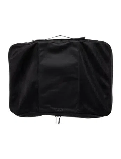 Pre-owned Tumi Nylon Garment Bag In Black