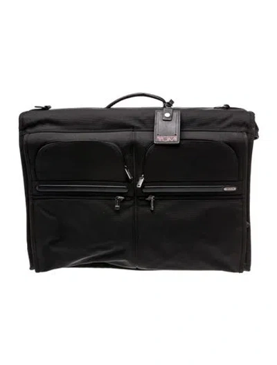 Pre-owned Tumi Nylon Garment Bag In Black