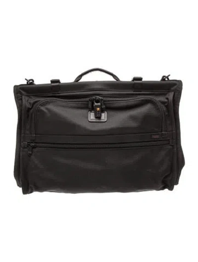 Pre-owned Tumi Nylon Garment Bag In Black