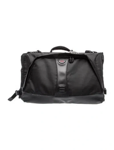 Pre-owned Tumi Nylon Garment Bag In Black