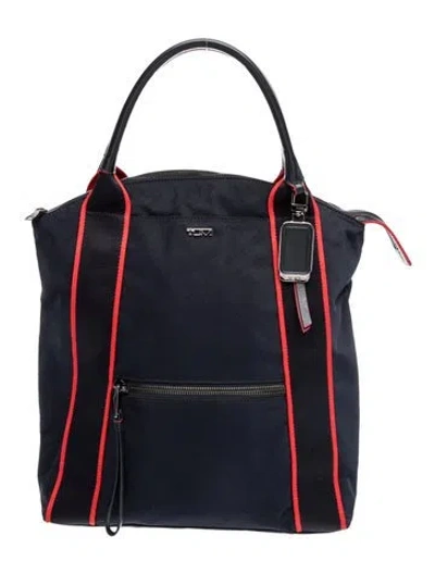 Pre-owned Tumi Nylon Garment Bag In Blue