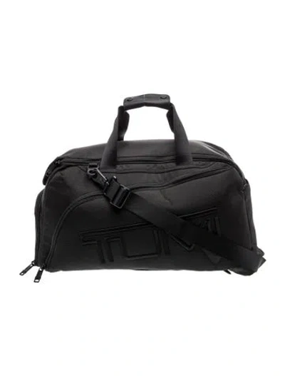 Pre-owned Tumi Nylon Golf Duffel In Black