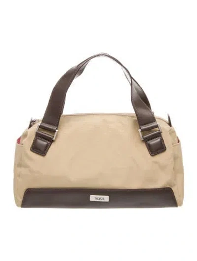 Pre-owned Tumi Nylon Handle Bag In Neutral