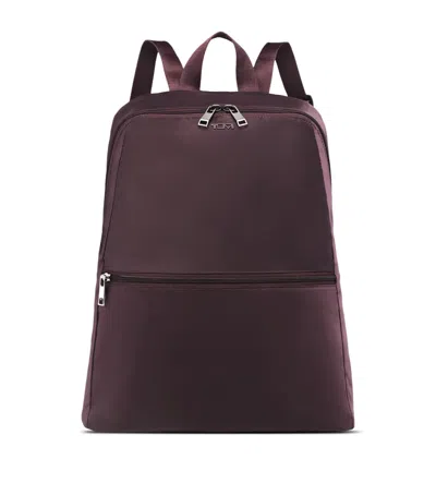 Tumi Nylon Just In Case Backpack In Red