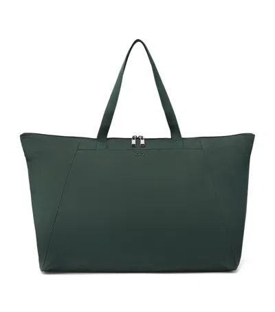 Tumi Nylon Just In Case Tote Bag In Green