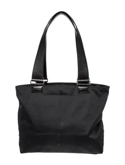 Pre-owned Tumi Nylon Messenger Bag In Black