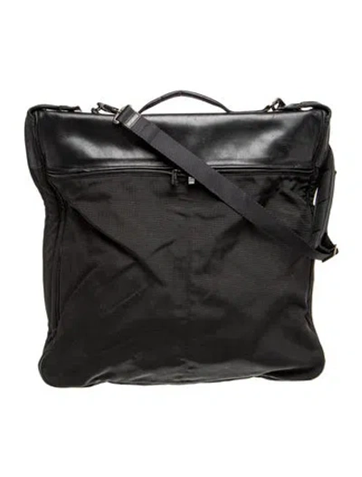 Pre-owned Tumi Nylon Messenger Bag In Black