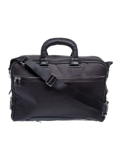 Pre-owned Tumi Nylon Messenger Bag In Blue