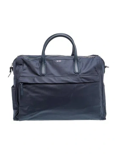 Pre-owned Tumi Nylon Messenger Bag In Blue