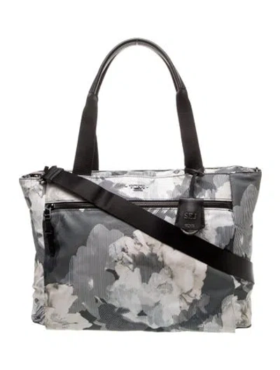 Pre-owned Tumi Nylon Messenger Bag In Gray