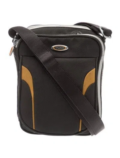 Pre-owned Tumi Nylon Messenger Bag In Gray